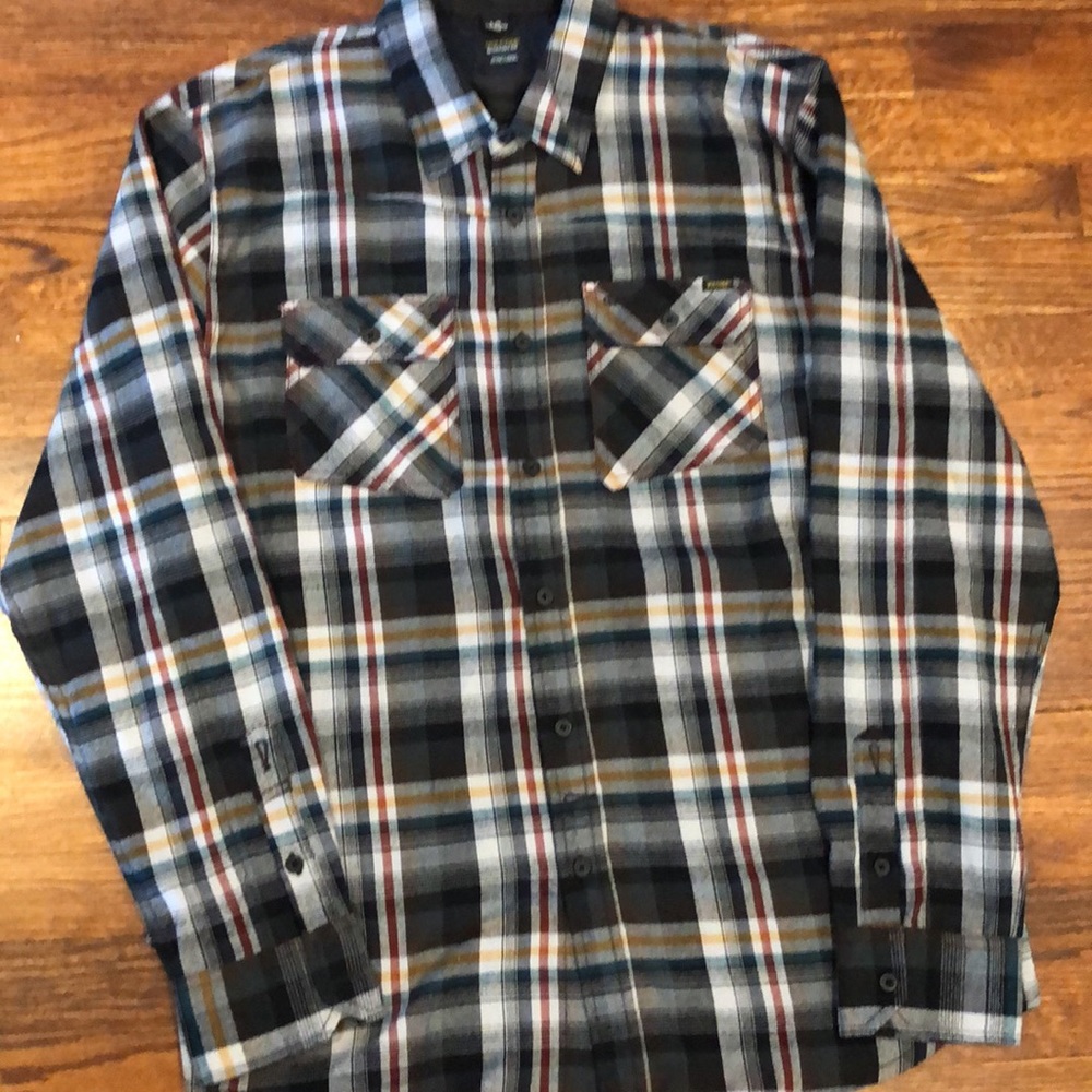Volcom Workwear men’s multicolor flannel - Large